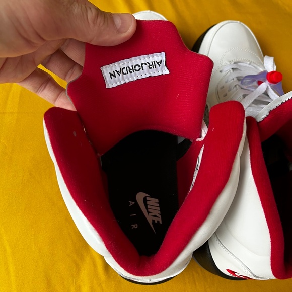 Nike Air Jordan 5 V Fire Red White Black 2020 Release Sneakers Max 95 90 Size 10 main image 7